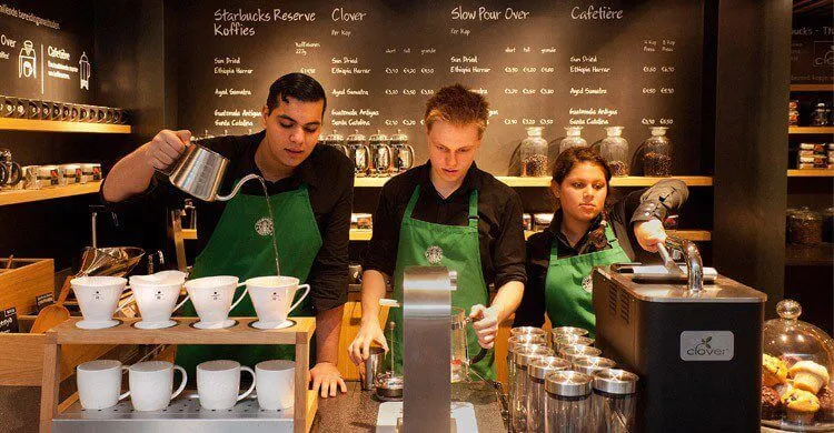 Travailler chez Starbucks