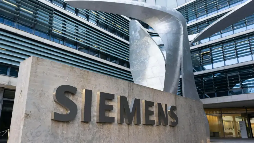 Arbeiten für Siemens, ein weltweit führendes deutsches Unternehmen