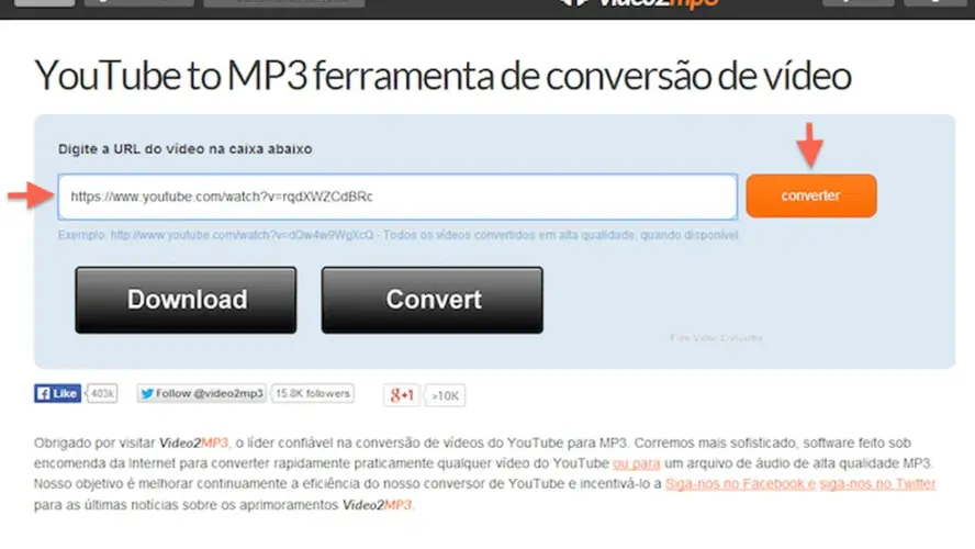 Come convertire video su YouTube in MP3