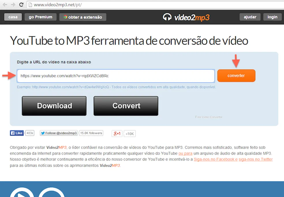 Come convertire video su YouTube in MP3