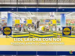 Opportunità di Carriera da Lidl Italia: Numerosi contratti part-time e full-time da 1450€ / mese